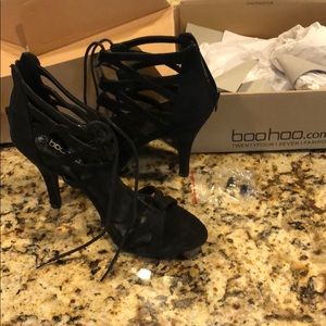 Boohoo Black High Heels